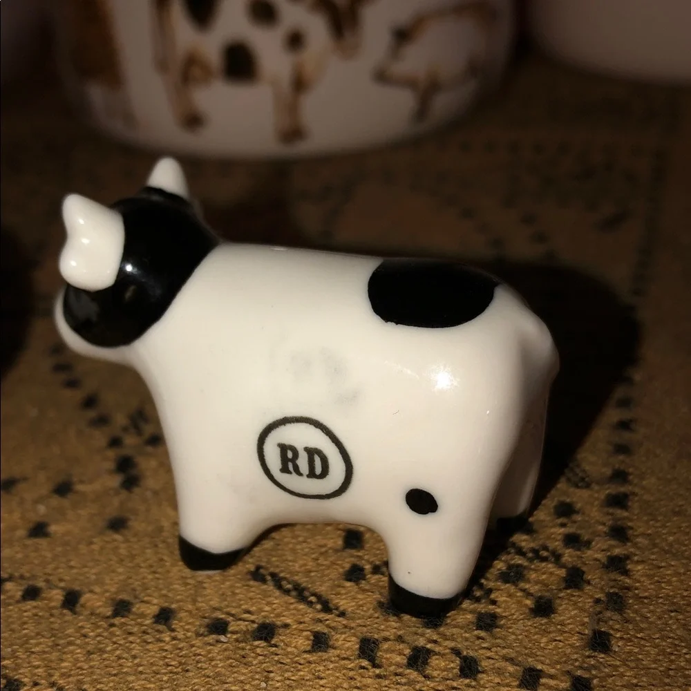 Rae Dunn Farm Animals Mug Charms Set of 3 (Rooster/Cow/Pig)